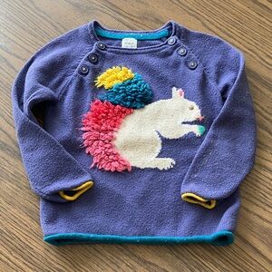 Mini Boden Wool Blend Sweater, 5/6